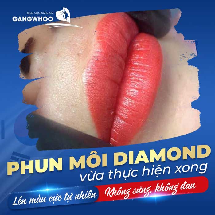 phun môi diamond