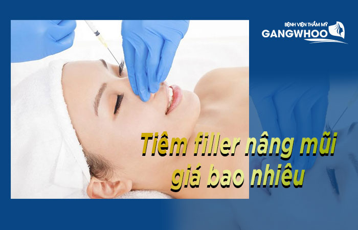 chi phí tiêm filler nâng mũi chỉ là 9 triệu đồng