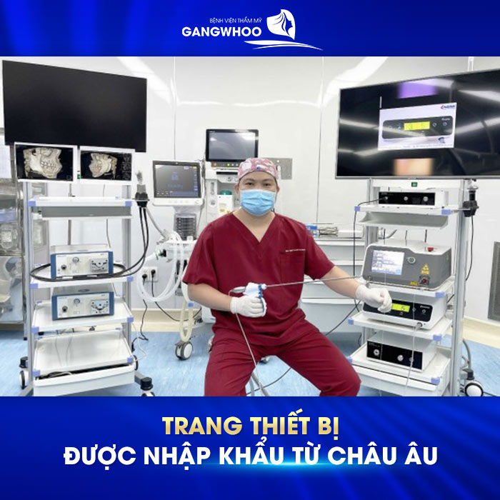 BVTM Gangwhoo sở hữu hệ thống máy móc và trang thiết bị Y khoa hiện đại 